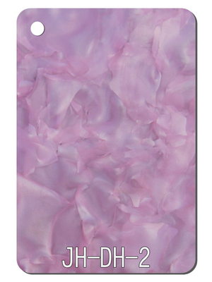 63x105cm 핑크색 자주빛 꽃잎 패턴 아크릴 시트 가구 기술