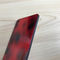 PMMA 투명한 빨간 플라스틱 장 던지기 거북이 색깔 12mm 두꺼운 아크릴 장