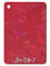 빨간 짜임새 디자인 아크릴 장 진주 작풍에 의하여 패턴화된 투명 플라스틱 장 1220x2440mm